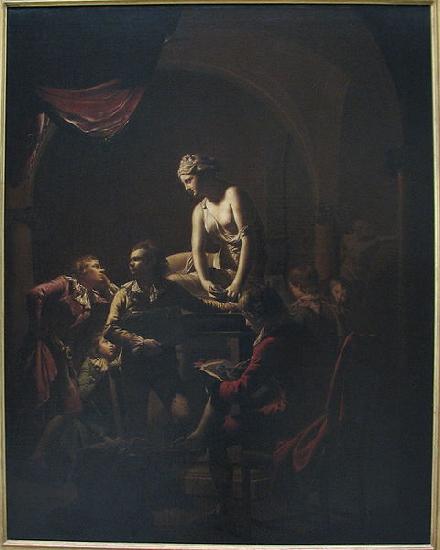 Joseph Wright Wright of Derby, Academy oil painting picture